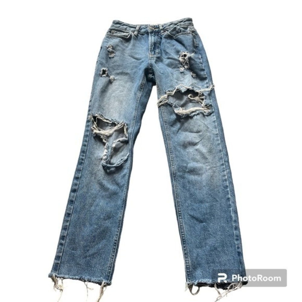 BDG Urban Outfitters mom high rise distressed jeans